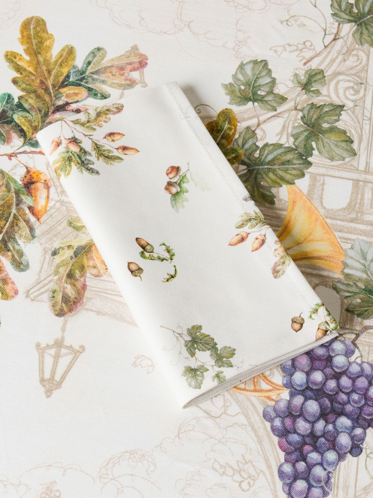 Tovaglia Artemide by Tessitura Randi in drill di puro cotone stampato