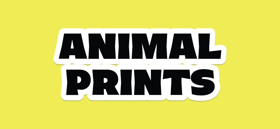 Animal prints