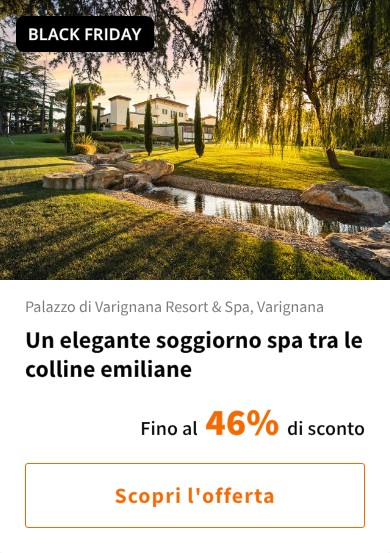Un elegante soggiorno spa tra le colline emiliane