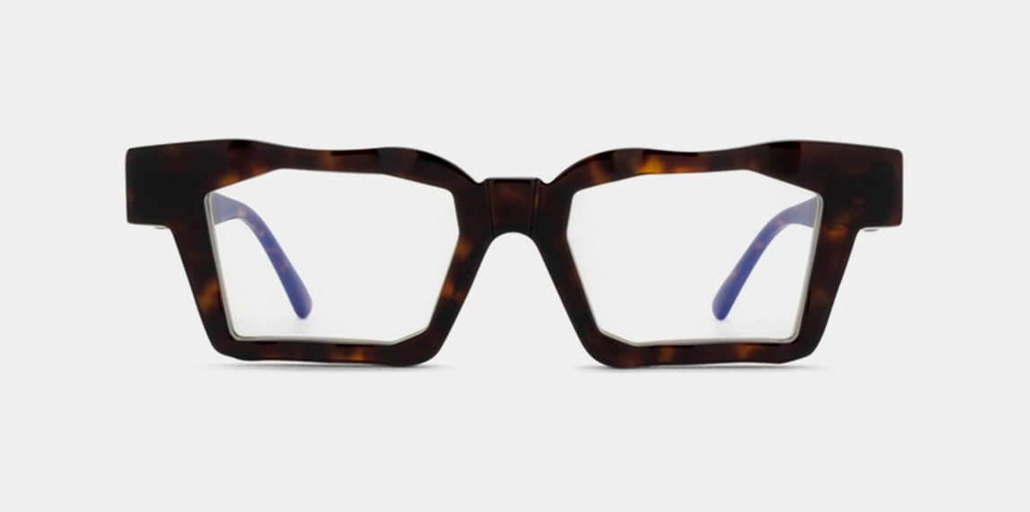 Occhiali geometrici da vista