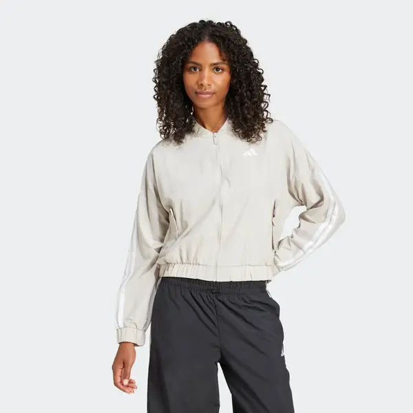 ADIDAS Giacca bomber donna grigia