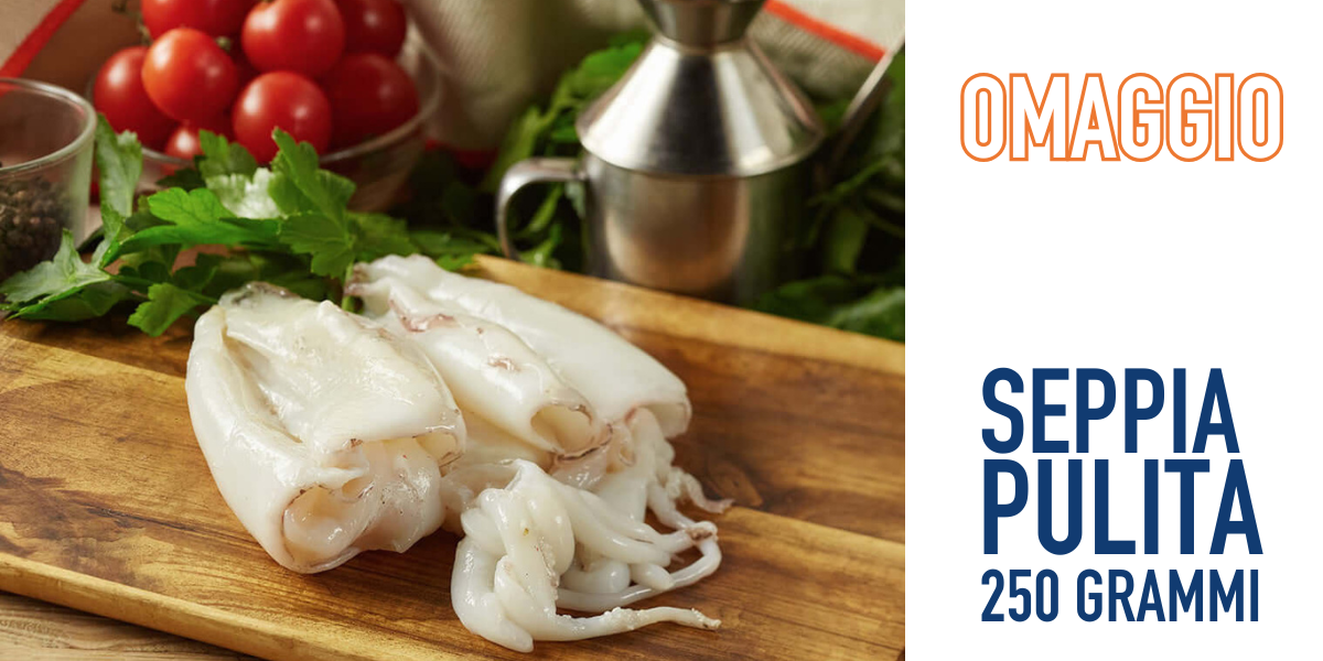 Seppia pulita Orapesce