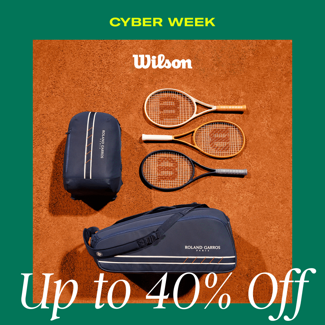 FINO AL 40% DI SCONTO SULLE COLLEZIONI DA TENNIS