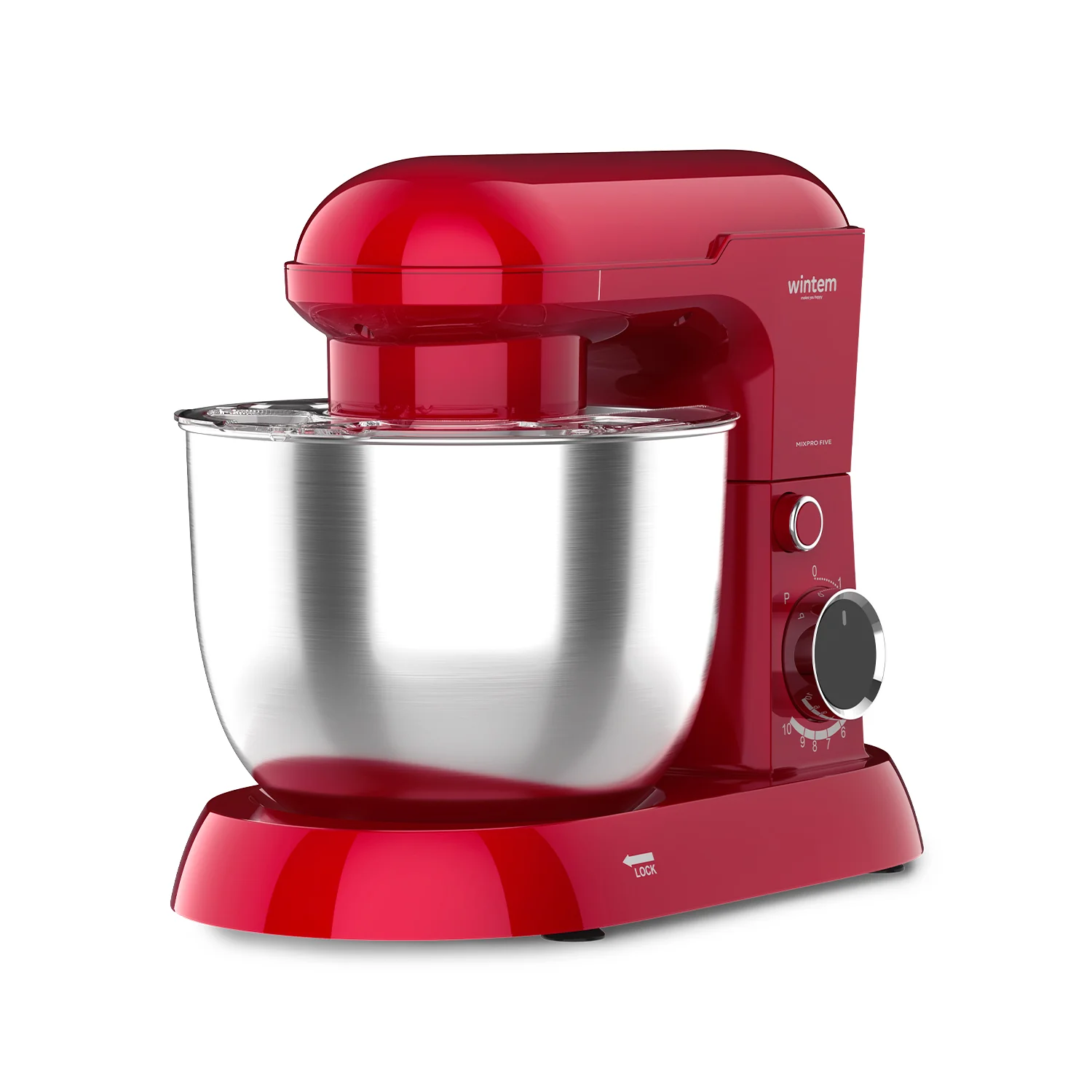 Image of Impastatrice Planetaria 1500W Ciotola 5L, 10 Velocità - Elegante e Versatile