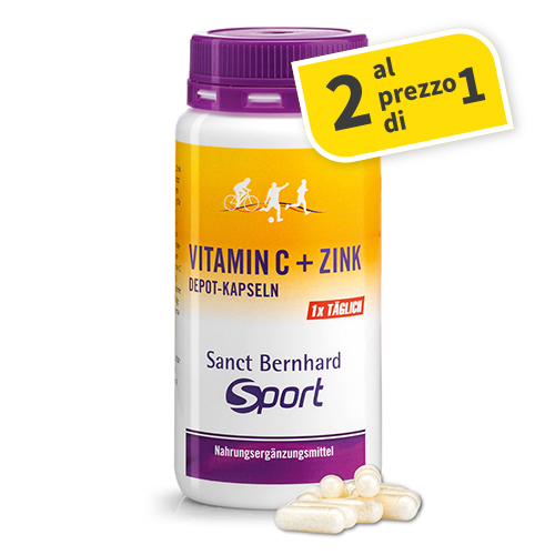 Sanct Bernhard Sport Capsule di vitamina C + zinco image