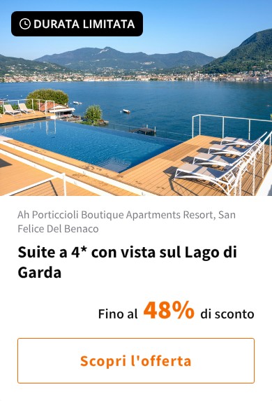 Suite a 4* con vista sul Lago di Garda