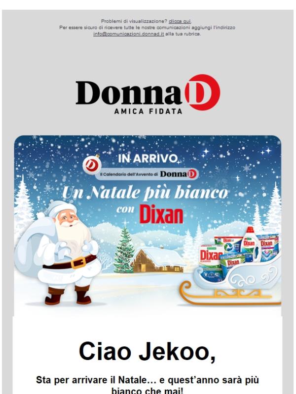 Sta per arrivare il Natale più bianco di sempre, parola di Amica Fidata!