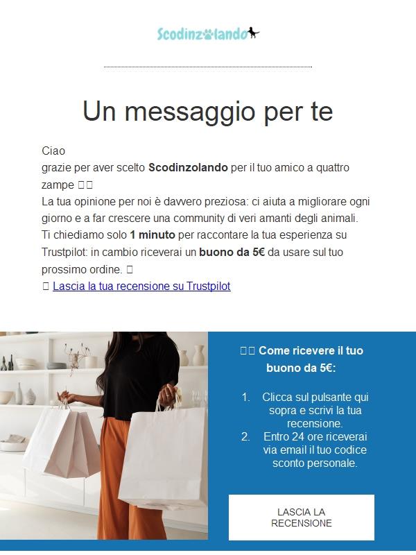 Copia di Grazie da Scodinzolando 🐾 + Un regalo per te