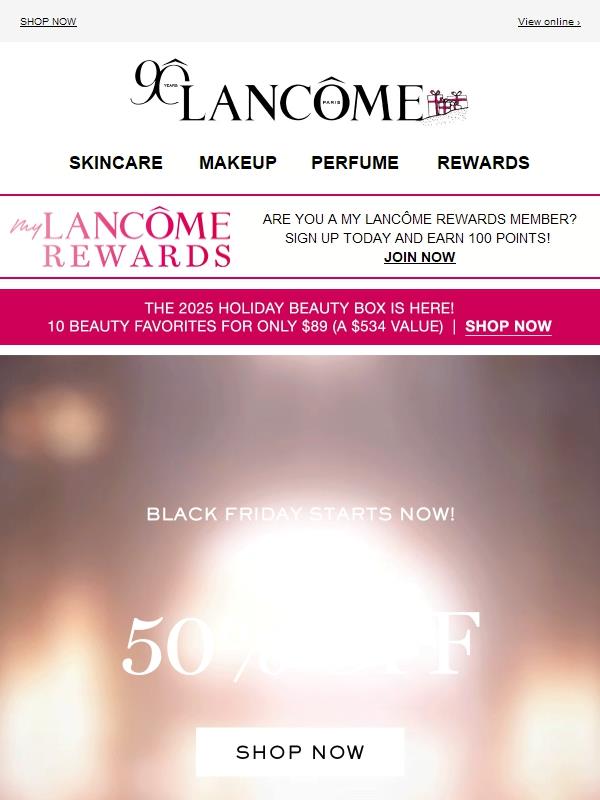 💥 Up to 50% OFF! Black Friday Starts NOW 💥