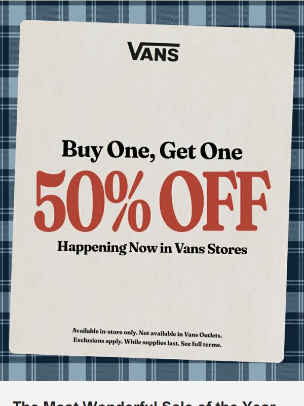 Try on all the deals in-store