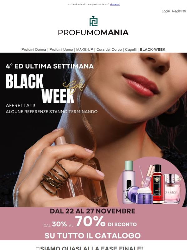 ✨ 4° Black-Week | Su Tutti i Repart! 🤑ULTIMA Occasione