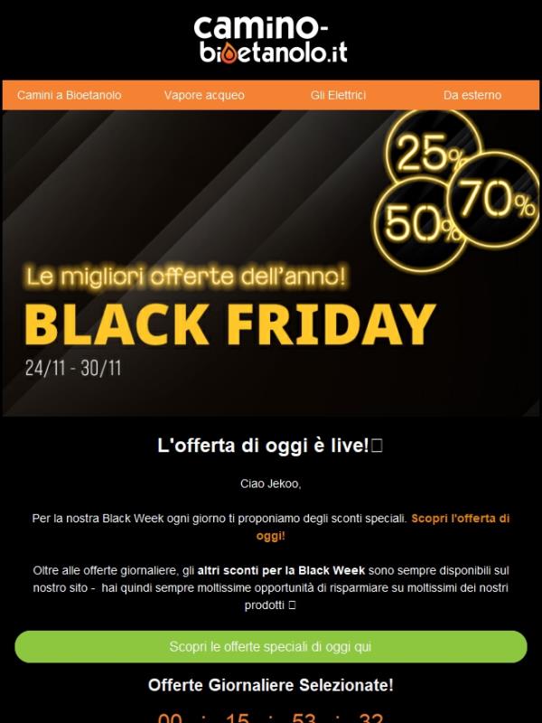 Risparmia il 30% su Riscaldatori Selezionati 🔥