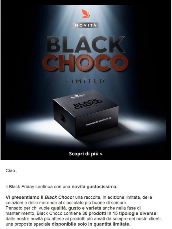 NOVITÀ: è arrivato il Black Choco!