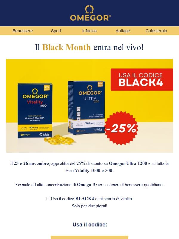 Energia e Omega-3 in offerta speciale 💥