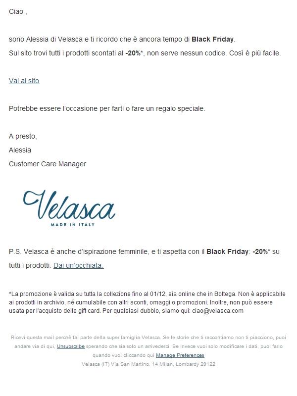 Il nostro Black Friday continua.