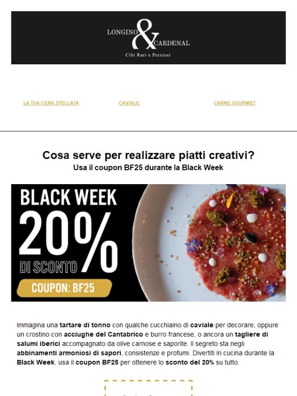 👨‍🍳 Quanto Sei Creativo in Cucina? | Ecco il 20% di Sconto della Black Week