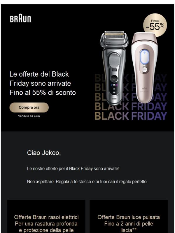 Offerte Black Friday - Acquista ora