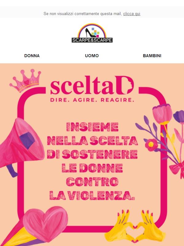 🤝 Scarpe&Scarpe sostiene Telefono Rosa