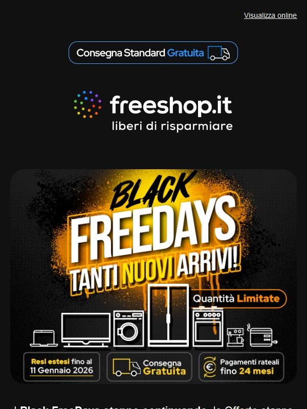 🖤 Black FreeDays 🖤Tanti Nuovi Arrivi