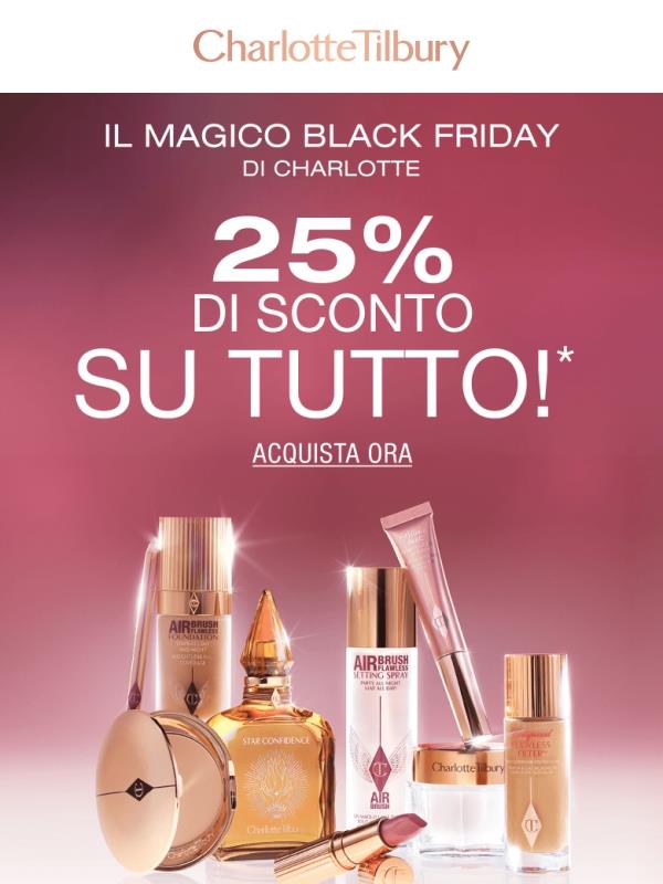 25% DI SCONTO SU TUTTO!!! ✨🖤
