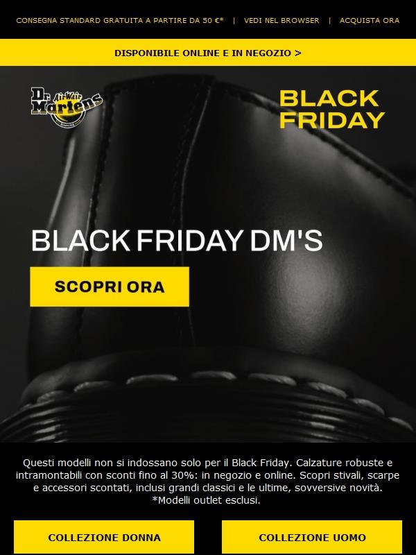 L'attesa per il Black Friday è finita