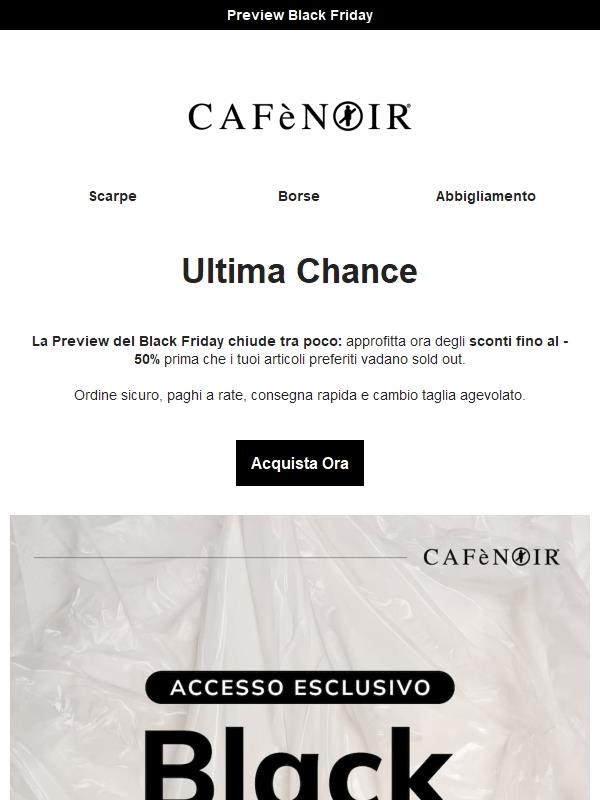 Ultime ore di anteprima: poi sarà troppo tardi