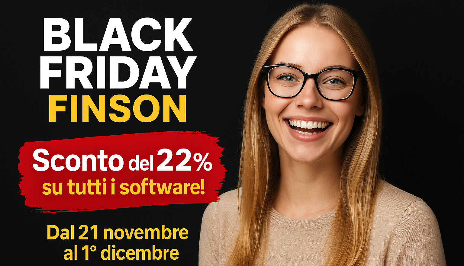 Sconto 22% fino a lunedì 1 dicembre a mezzanotte