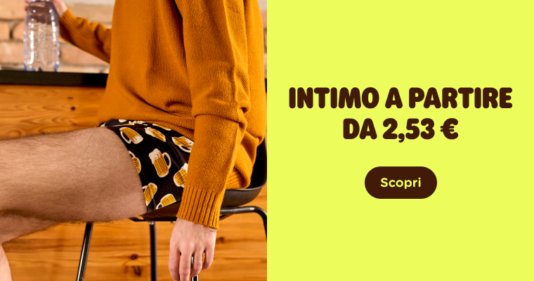  Intimo a partire da 2,53 €
