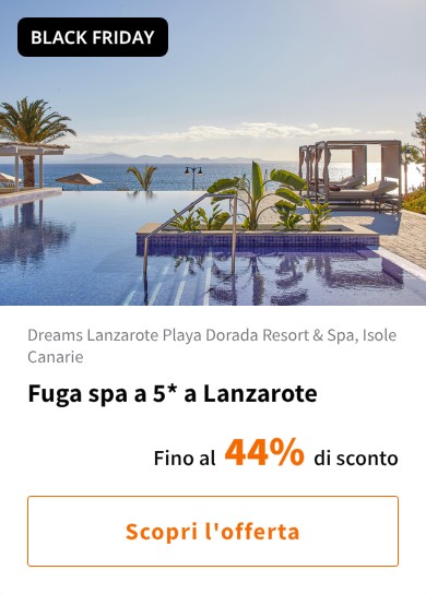 Fuga spa a 5* a Lanzarote