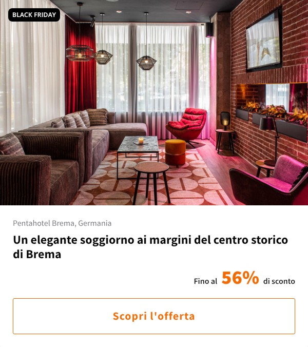 Un elegante soggiorno ai margini del centro storico di Brema