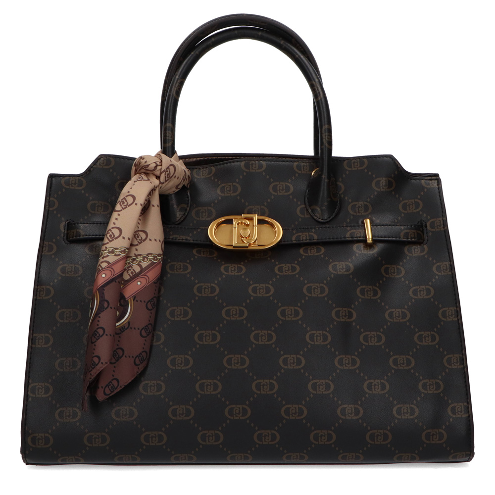 Liu Jo Nadie Borsa a mano e tracolla AF4293 E0503 NERO LOGO