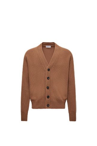 Cardigan in Lana con Scollo a V