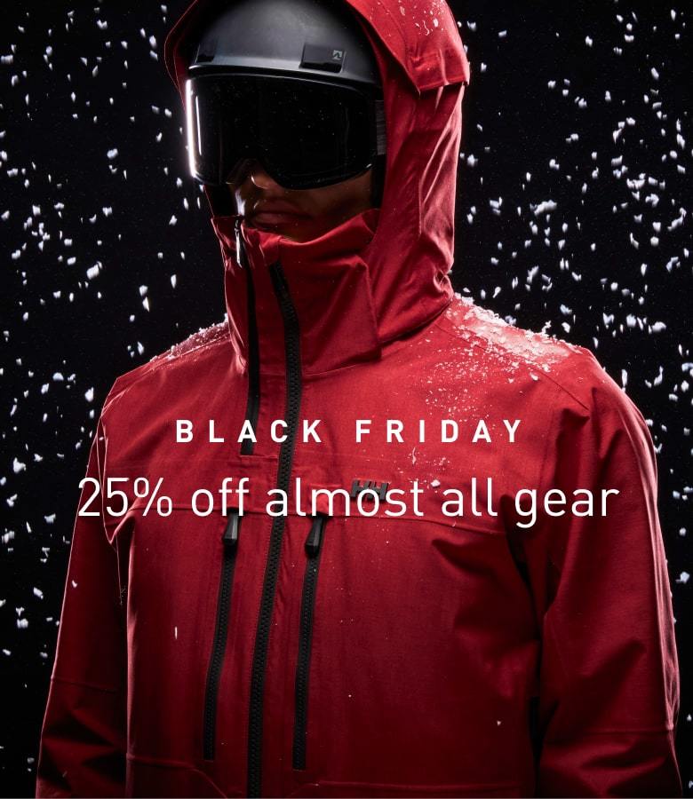 BLACK FRIDAY - 25% off almost all gear