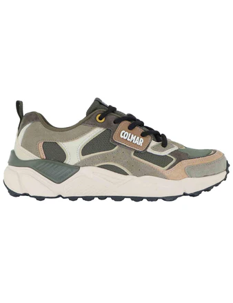 Sneakers Garner Grounds in mix pelle verde Uomo GARNER GROUNDS 067