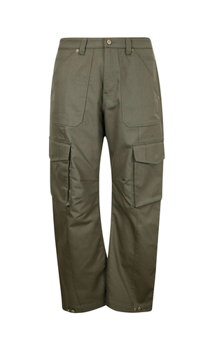 Cotton cargo trousers