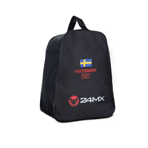 Borsa Stivali 24MX Nera Personalizzata