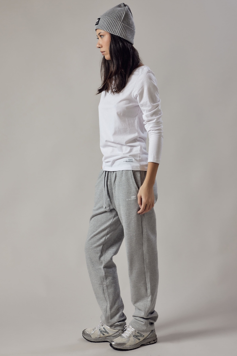 Joggers Felpati Dritti