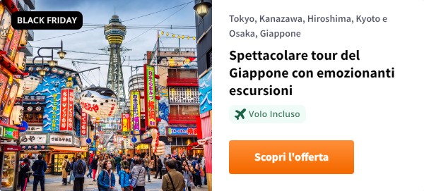 Spettacolare tour del Giappone con emozionanti escursioni