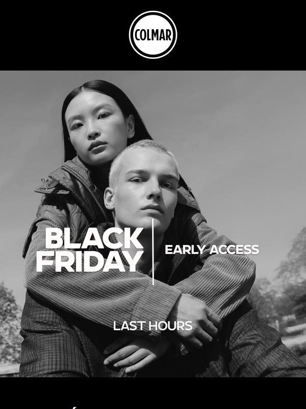 L'anteprima Black Friday sta per terminare