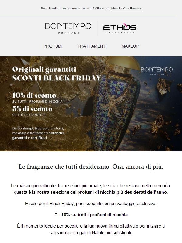 I profumi di nicchia più desiderati ✨ ora con il -10% Black Friday