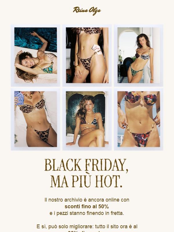 inizio Black Friday: fino al 50% di sconto!