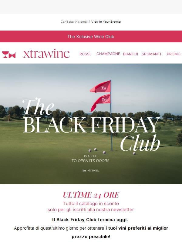 ULTIME 24 ORE: il tuo sconto privato termina oggi!