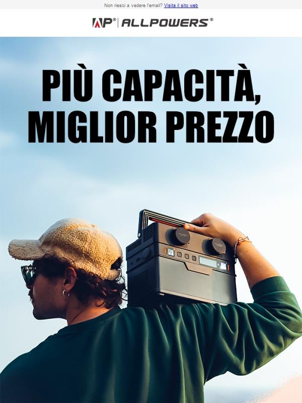 Allpowers Serie S: più capacità, meno spesa