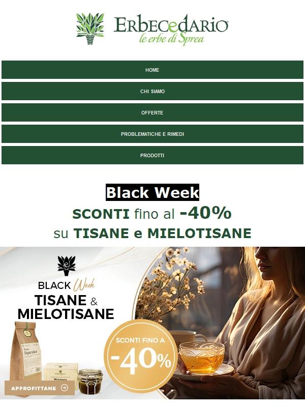 Relax, è l'ora delle Tisane... ma con uno Sconto! 🍃🍵