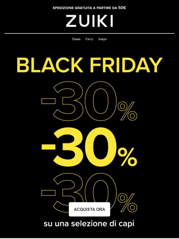 Black Friday - 30% 🖤