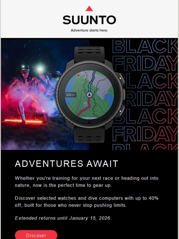 Black Friday — Adventures await