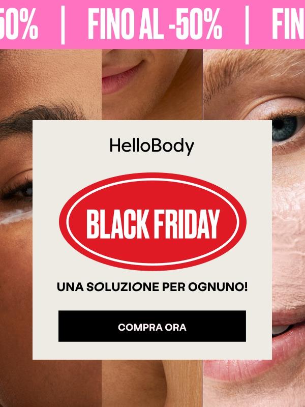 😱 Fino al 50% su tutto il negozio