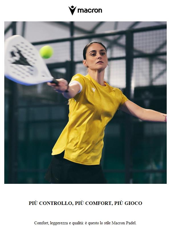 🎾Le prestazioni che cerchi, in campo.