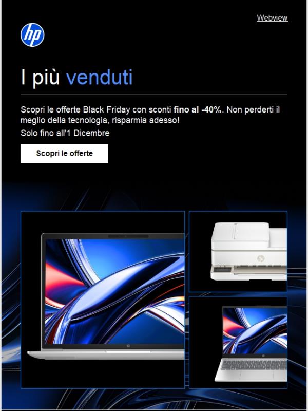 Fino al -40% sui prodotti più popolari