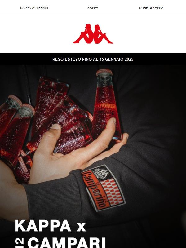 Kappa x Campari Soda: preparati!